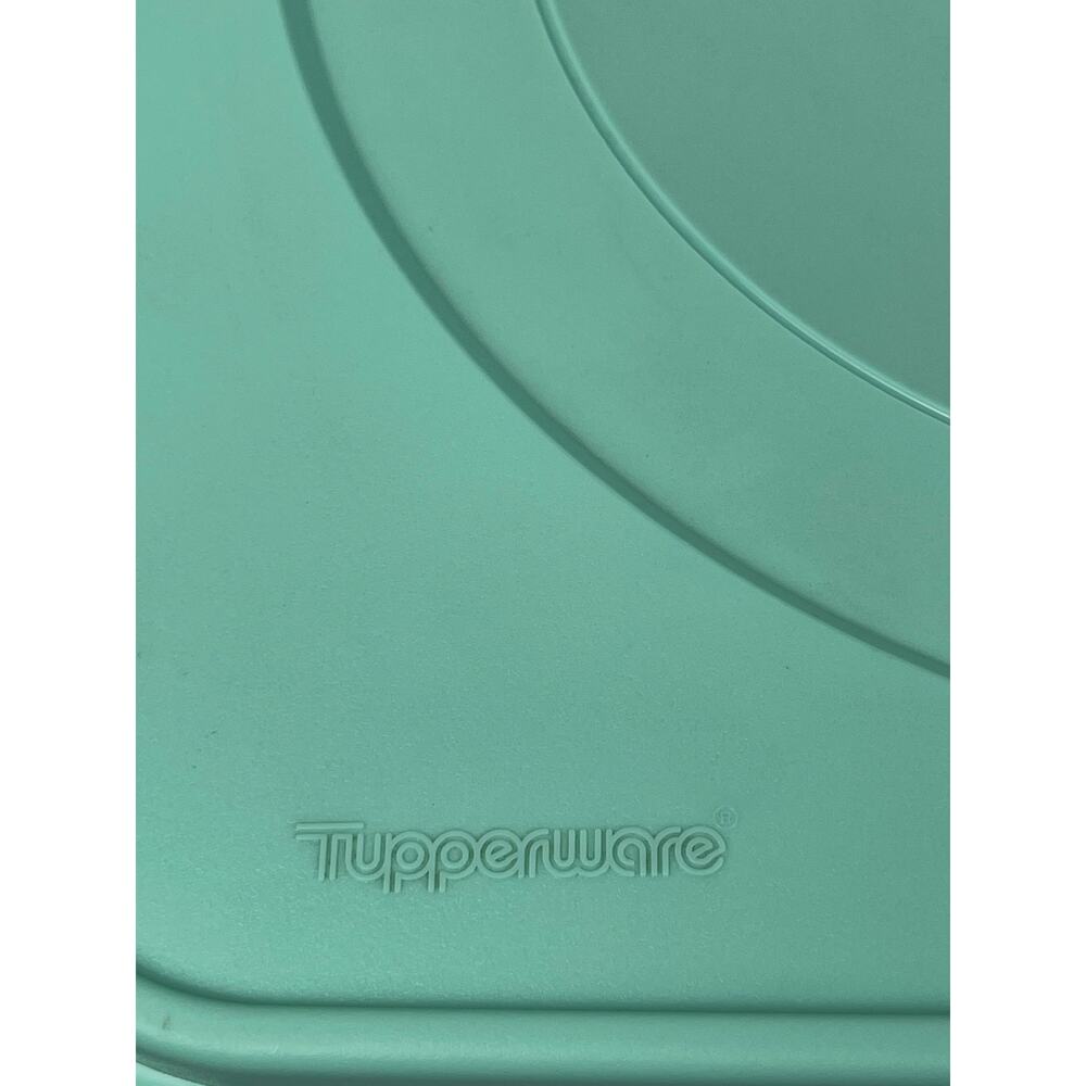 Vintage Tupperware Large Porta Picnic Basket Carrier Mint Green Unused NWOT Rare - Picture 9 of 10